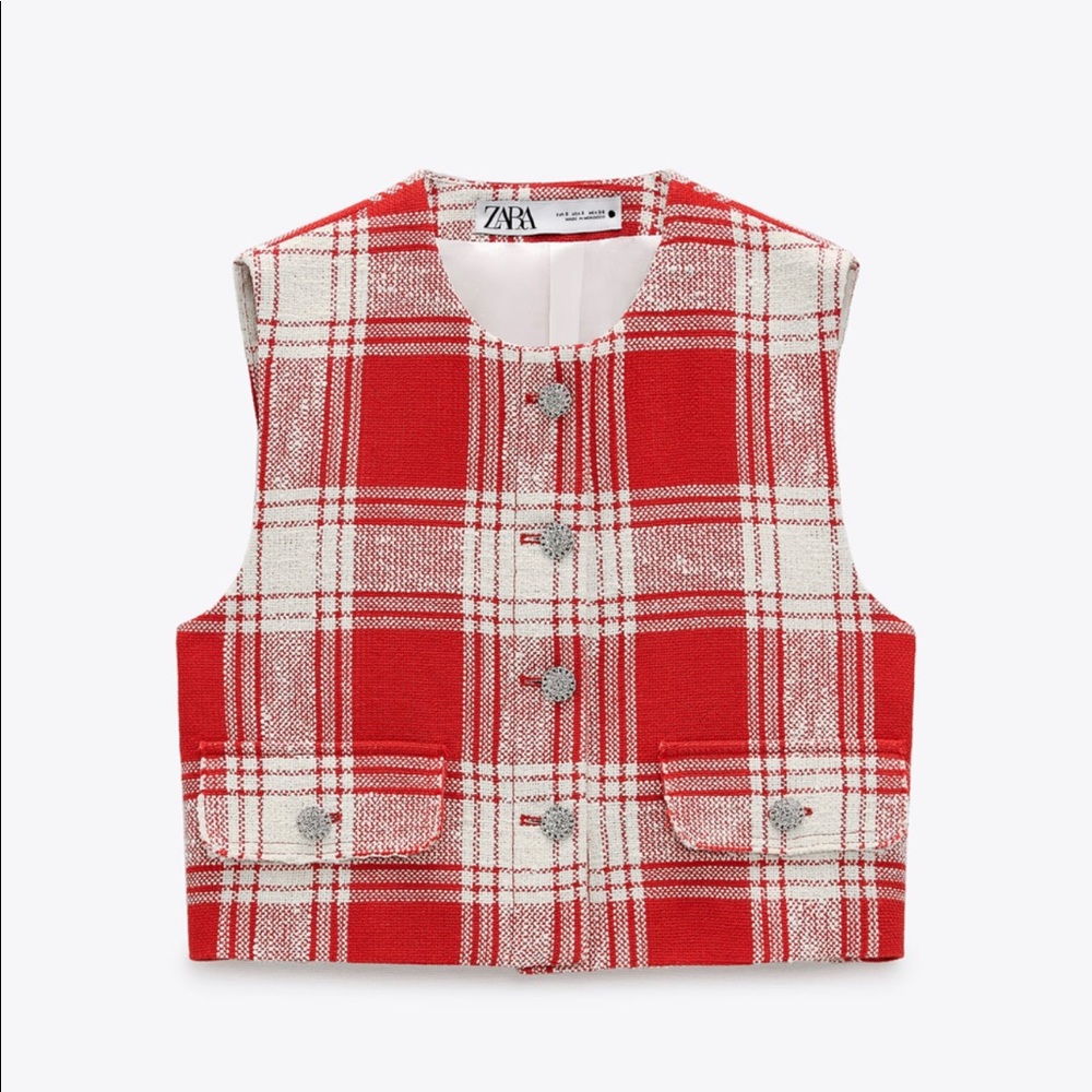 ZARA VEST WORN ONCE